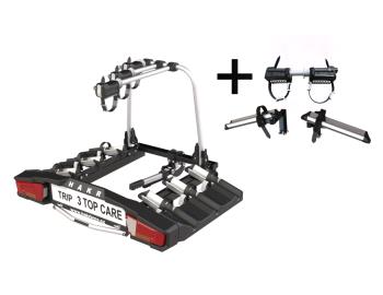 Nosič bicyklov Hakr Trip 3 Top CARE + adapter HV1125