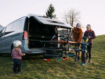 Nosič bicyklov Atera FORZA L + adaper na 4 bicykel 022 802