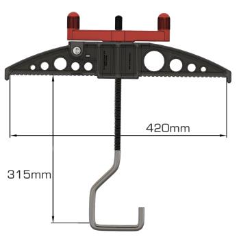 Nosič rebríkov AUTO RACK Easy Clamp Wide