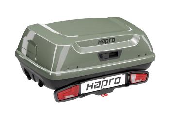 Box na ťažné zariadenie Hapro Boxer M340 Sage Green
