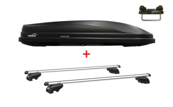 HAKR ECONOMY SET: Magic 320 carbon + nosič ALU HV0344/HV0345