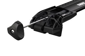 Strešný nosič THULE Evo WingBar Edge Black 7204/7212B/7212B pre VW Cross Golf